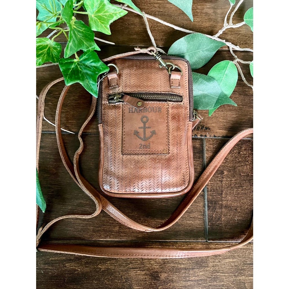 New Harbour 2nd brown leather crossbody bag